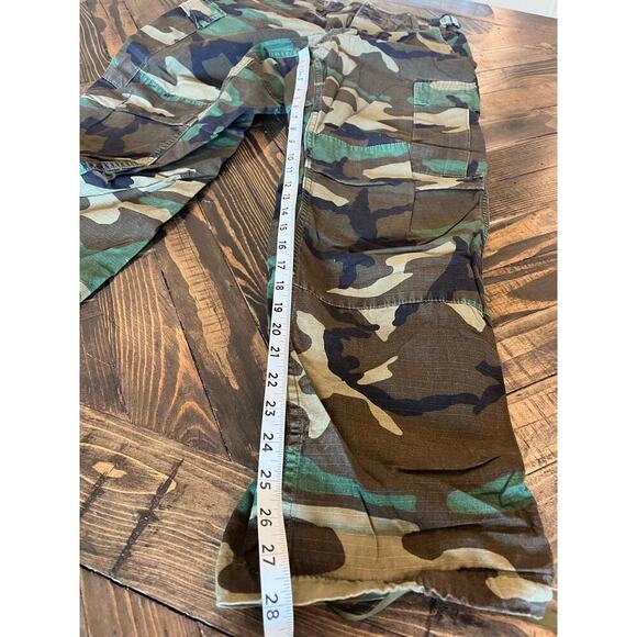 US Navy Camo Combat Military XS Trousers Costume Pockets Uniform Hunting Cargo - Picture 5 of 12